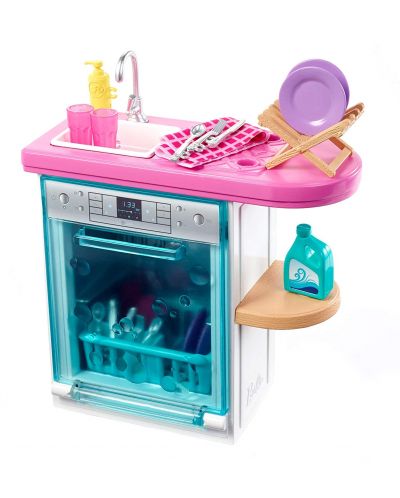 Игрален комплект Mattel Barbie - Кухня        - 3